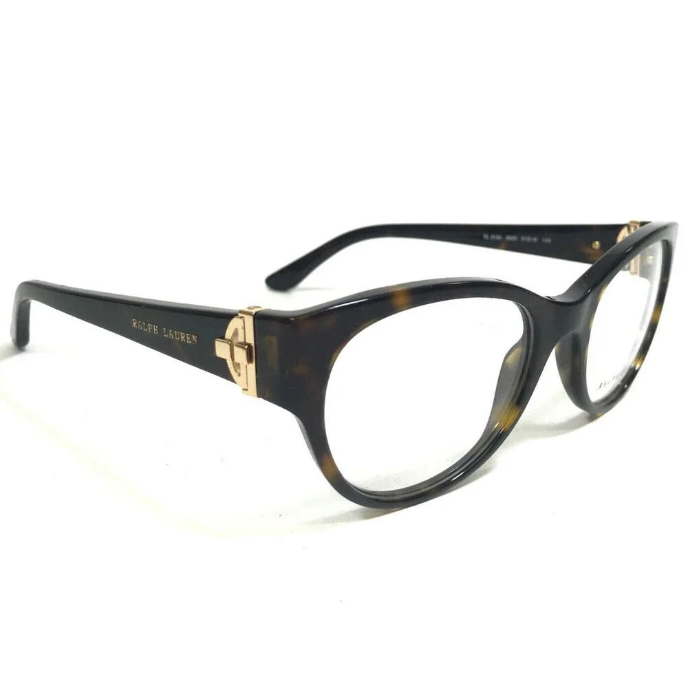 Ralph Lauren Eyeglasses Frames RL6150 5003 Tortoise Round Gold 51-19-140
